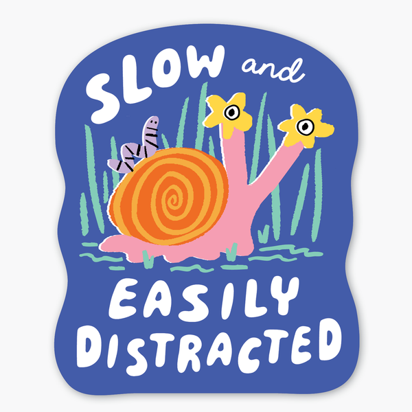 Slow Snail Sticker