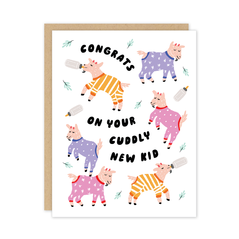 Baby Goats Card