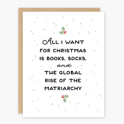 Rise of the Matriarchy Holiday Card