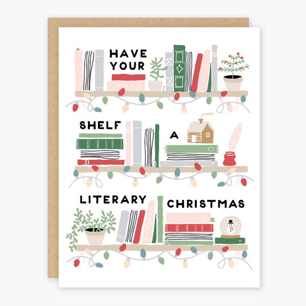 Literary Christmas Card