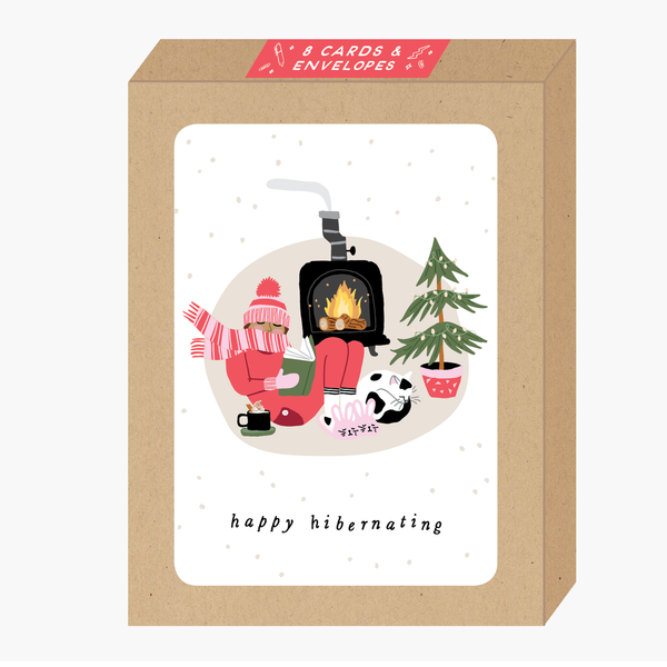 Happy Hibernating Holiday Card