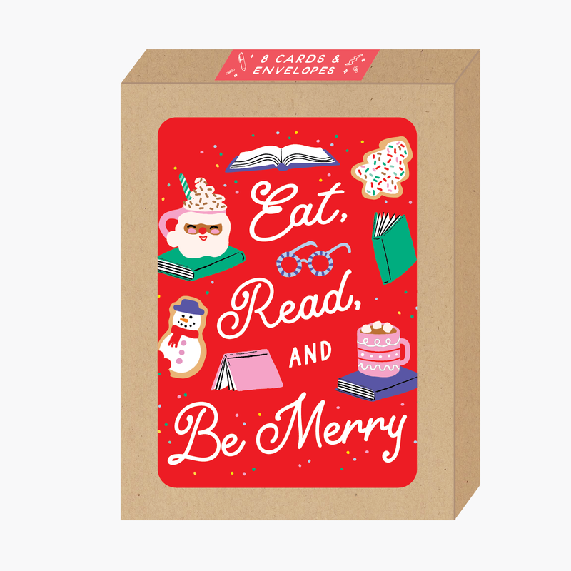 Eat Read Holiday Card