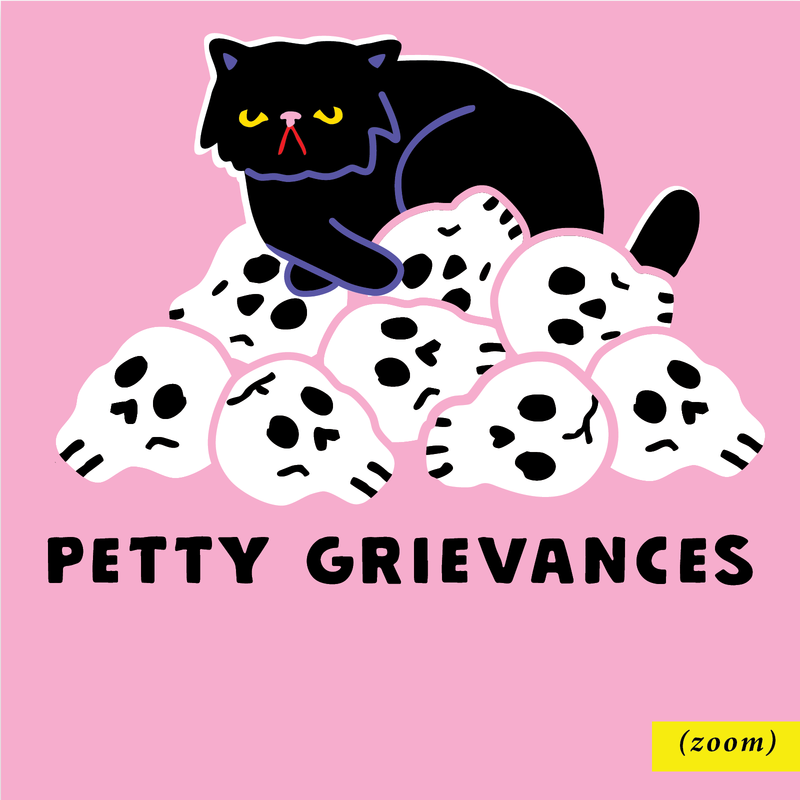 Petty Cat Skulls Notepad