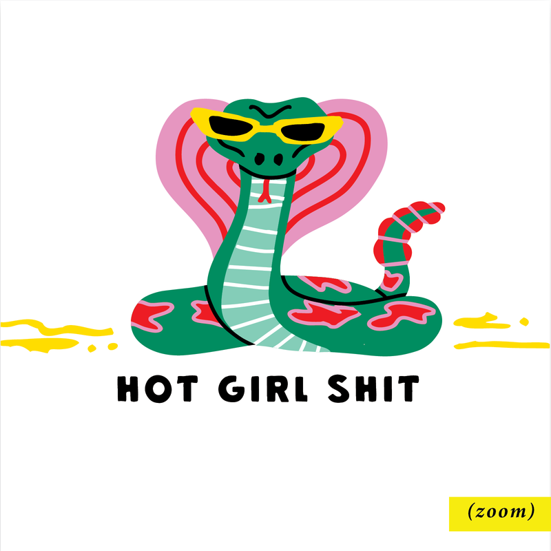 Snake Hot Girl Notepad