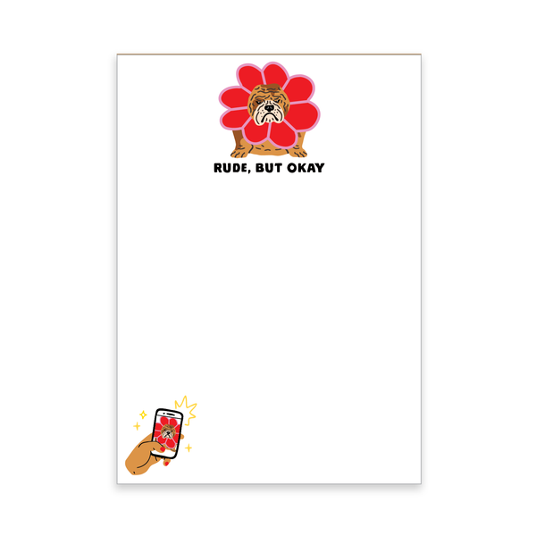 Dog Rude Notepad