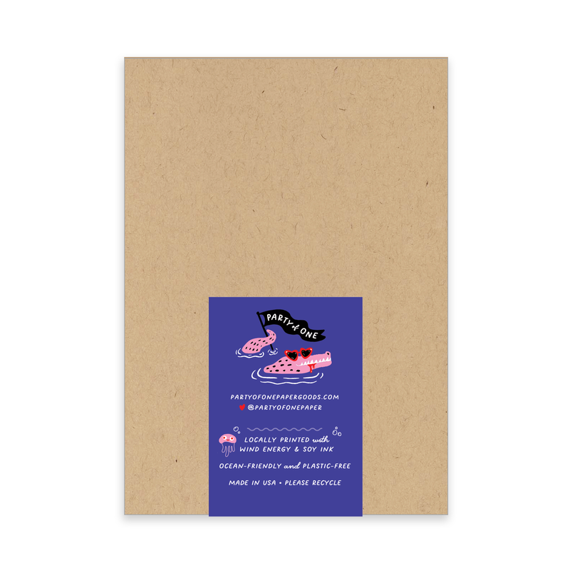 Shelfish Brat Cat Notepad