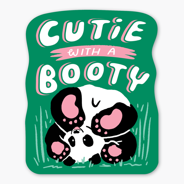 Panda Booty Sticker