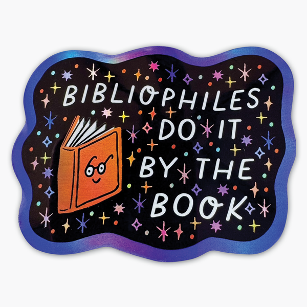 Bibliophiles Holographic Sticker