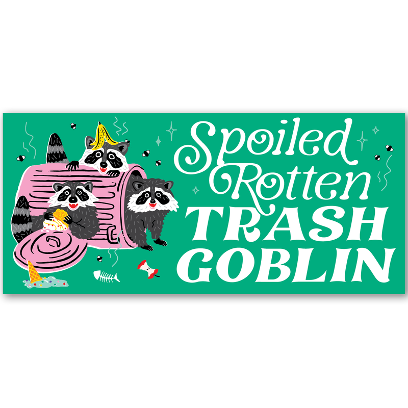 Spoiled Rotten Mini Bumper Sticker