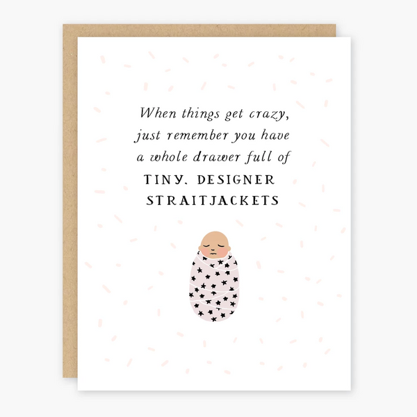 Baby Straitjackets Card